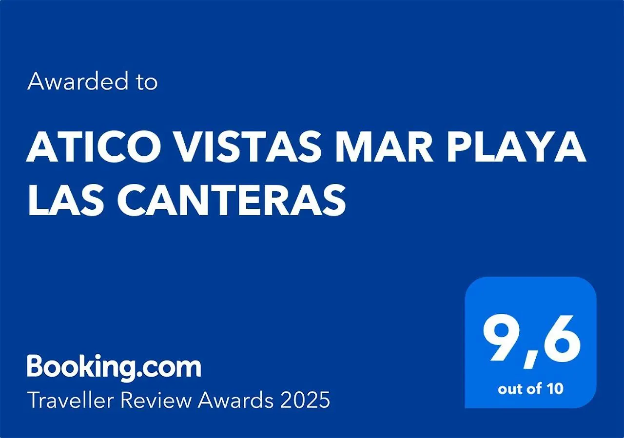 Apartamento Atico Vistas Mar Playa Las Canteras Las Palmas de Gran Canaria